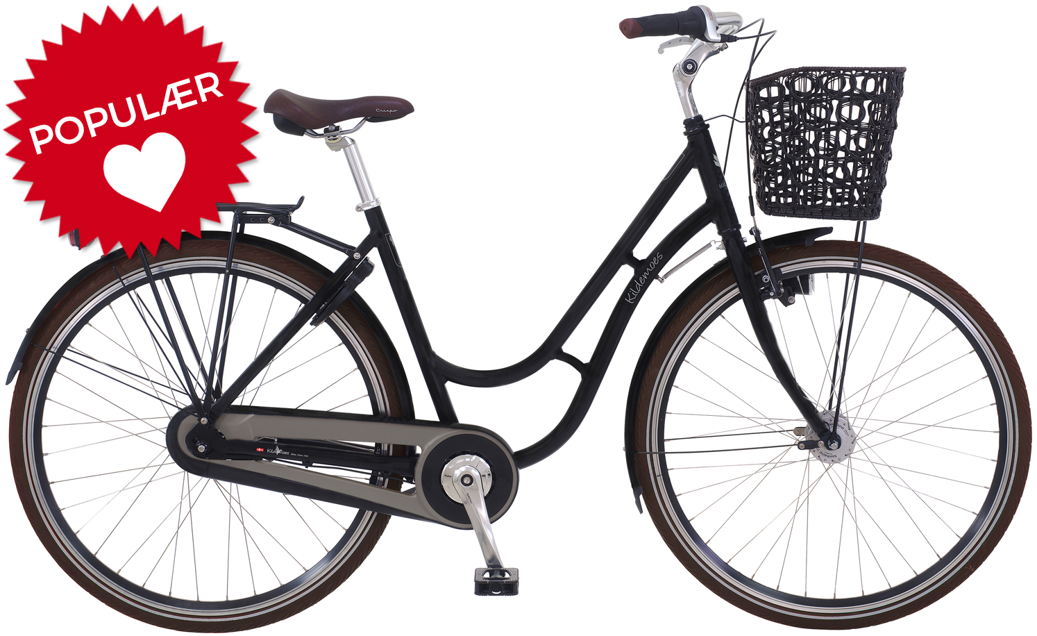 Kildemoes City Retro By Cykelexperten 7G Dame 2020, Sort - Kampagne Cykler > Damecykler