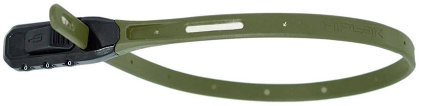 Hiplok Z Lok Café Lås, Combo Cable Lock - Army Tilbehør > Cykellås