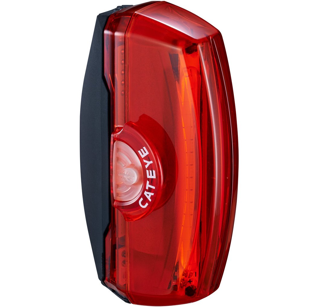 Cateye Cateye Rapid X3 Tl-Ld720-R Usb Opladelig 100 Lumen Baglygte Tilbehør > Cykellygter