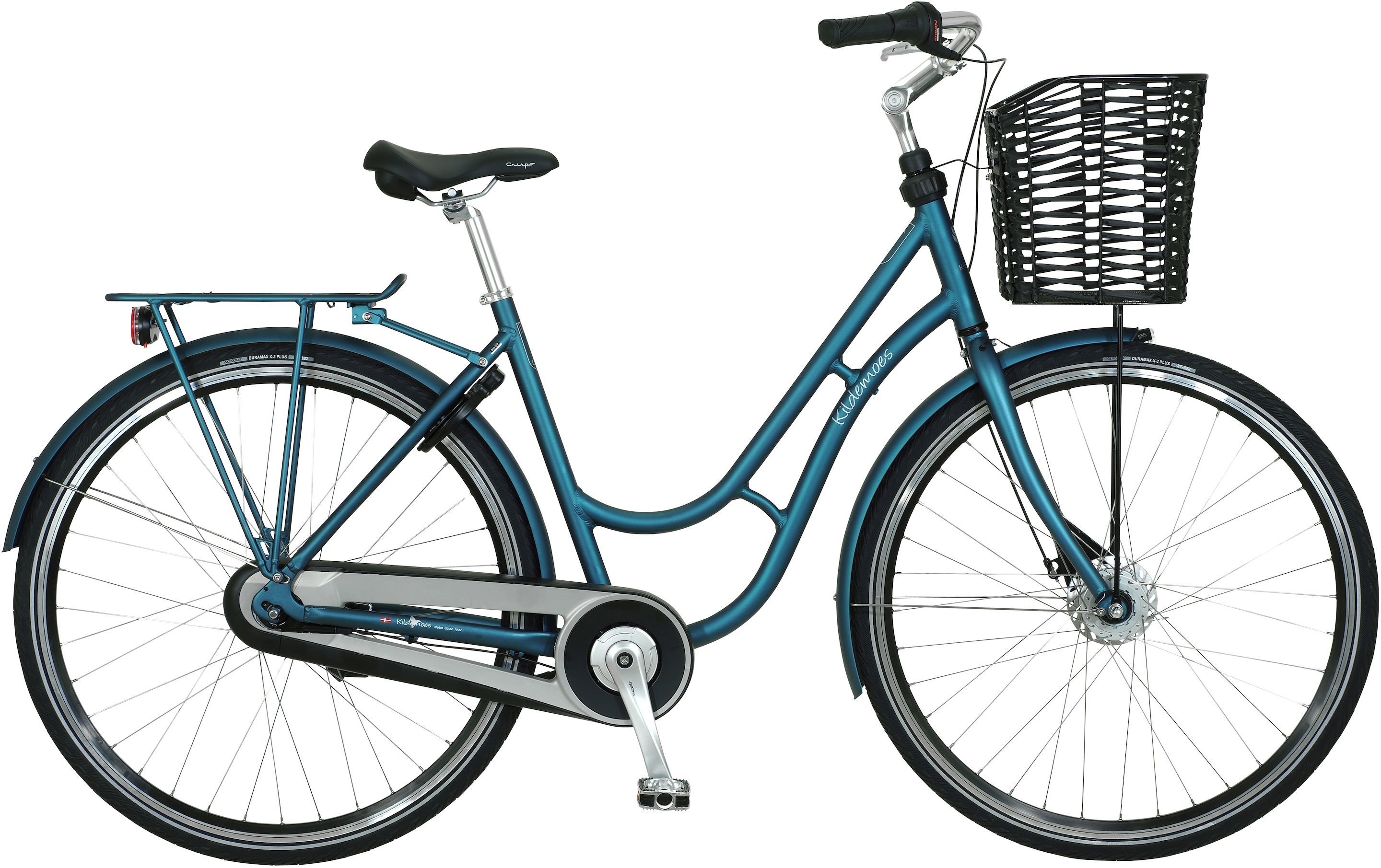 Kildemoes City Retro 7G Dame Rullebremse 2021 - Blå Cykler > Damecykler