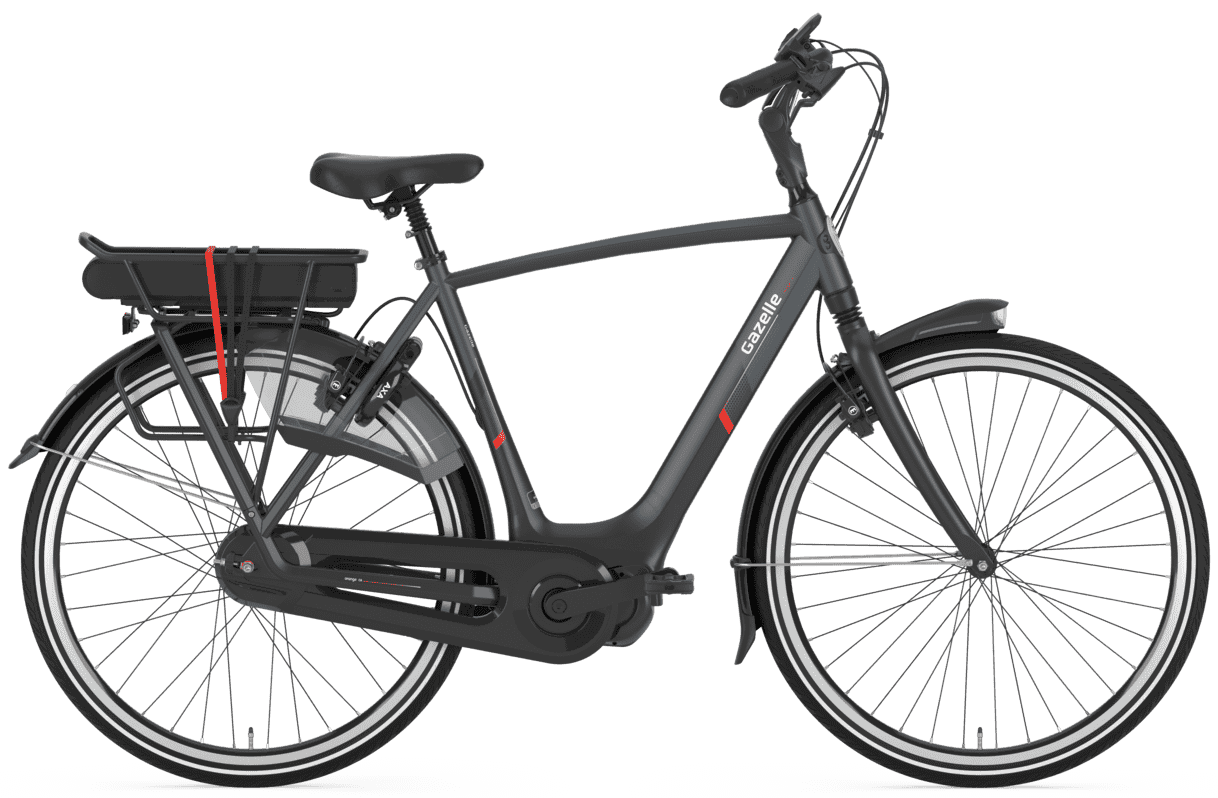 Gazelle Gazelle Orange C8 Hms Herre Di2 2019 - Tænk Testvinder Cykler > Elcykler