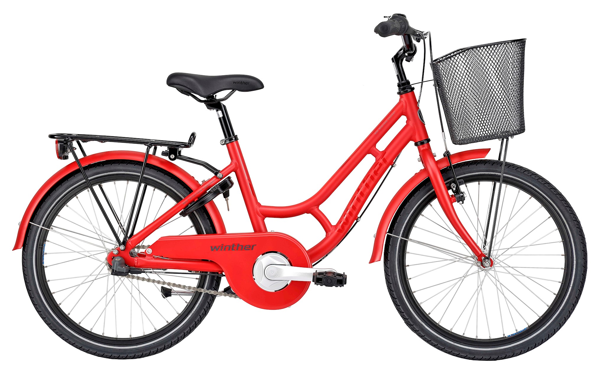Winther Red Winther 250 20" Alu Granny 3G 2021 - Rød Cykler > Børnecykler
