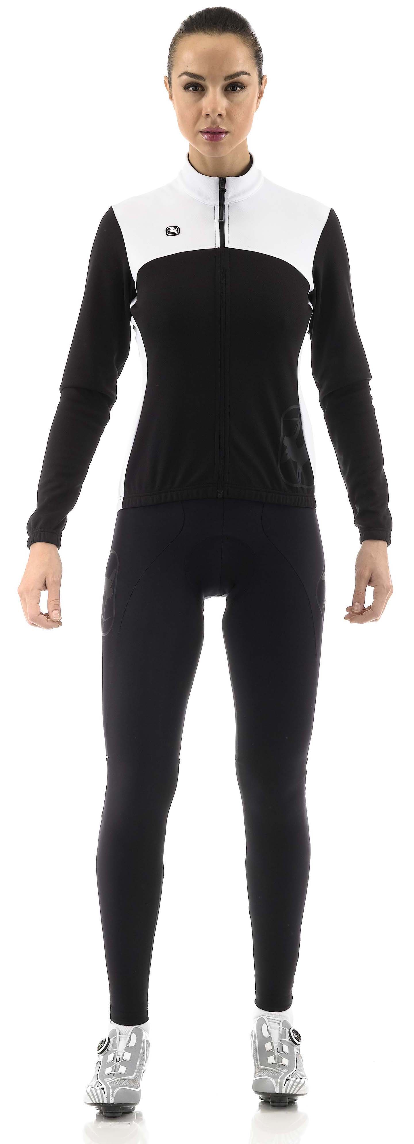Giordana Giordana Langærmet Jersey Fusion Lady - Sort Beklædning > Cykeltrøjer