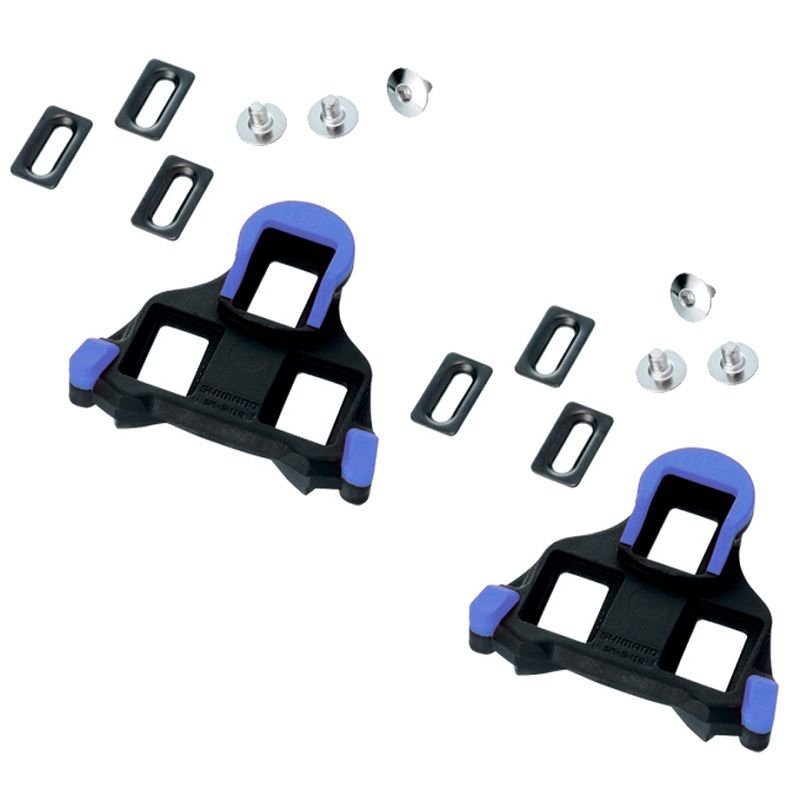 Shimano Shimano Klampsæt Sm-Sh12 - Blå Tilbehør > Pedaler & Klamper > Race Pedaler