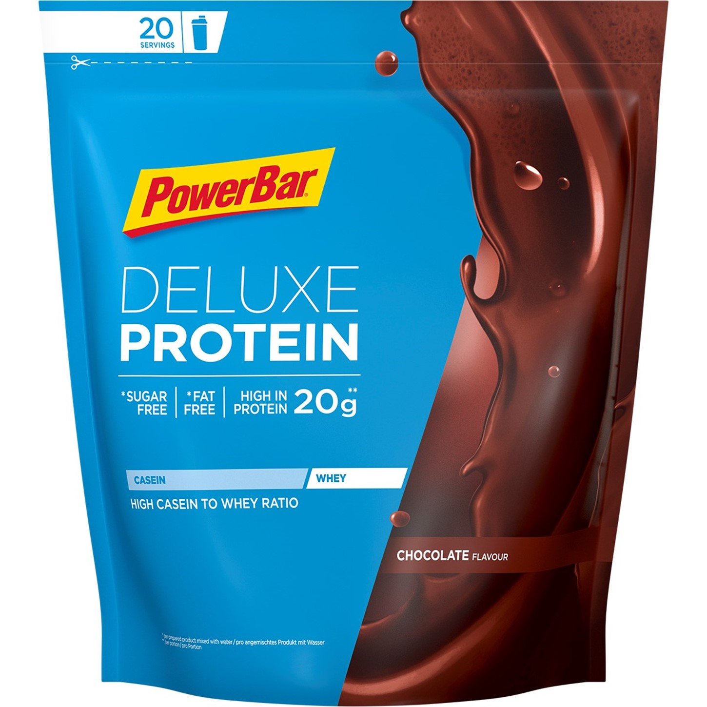 Powerbar Protein Deluxe 80% - Protein Pulver - Chocolate 500G