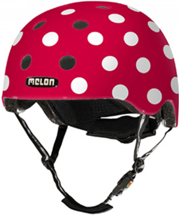 Melon Helmets Melon "Stories Collection" Urban Dotty White Black Friday