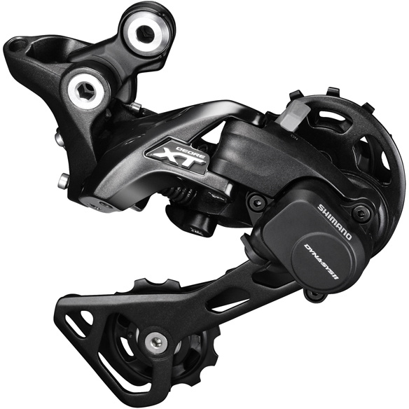 Shimano Bagskifter Xt M8000 Shadow+ - 11 Speed Medium Arm - Sort