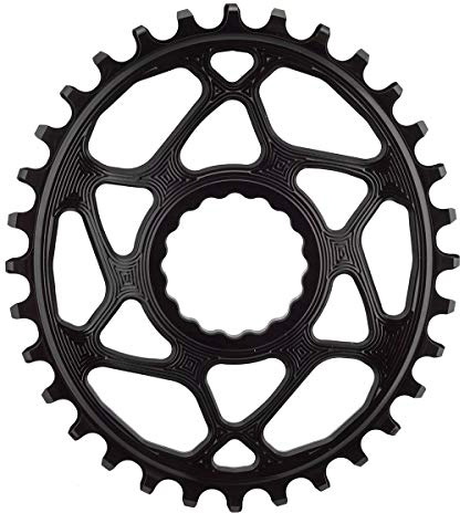 Absoluteblack Absoluteblack Chainring Direct Mount Singlespeed 36T - Oval - Shimano - Sort Reservedele > Klinger