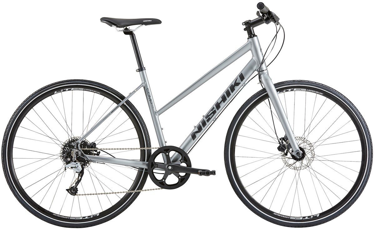 Nishiki Comp Nine Dame 9G Skivebremse 2020 - Grå B2