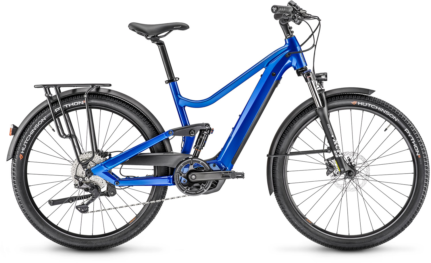 Moustache Xroad Fs 3 Herre 2021 - Blå Cykler > Elcykler