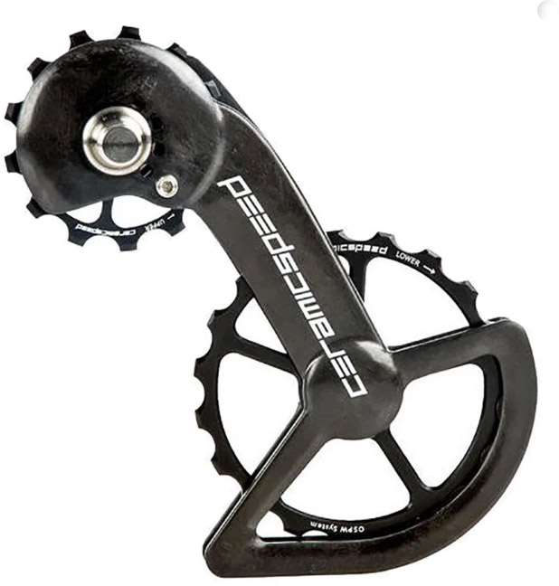 Ceramicspeed Ceramicspeed Bagskifter-Arm Ospw Shimano 9100/R8000 Series Black Reservedele > Bagskifter