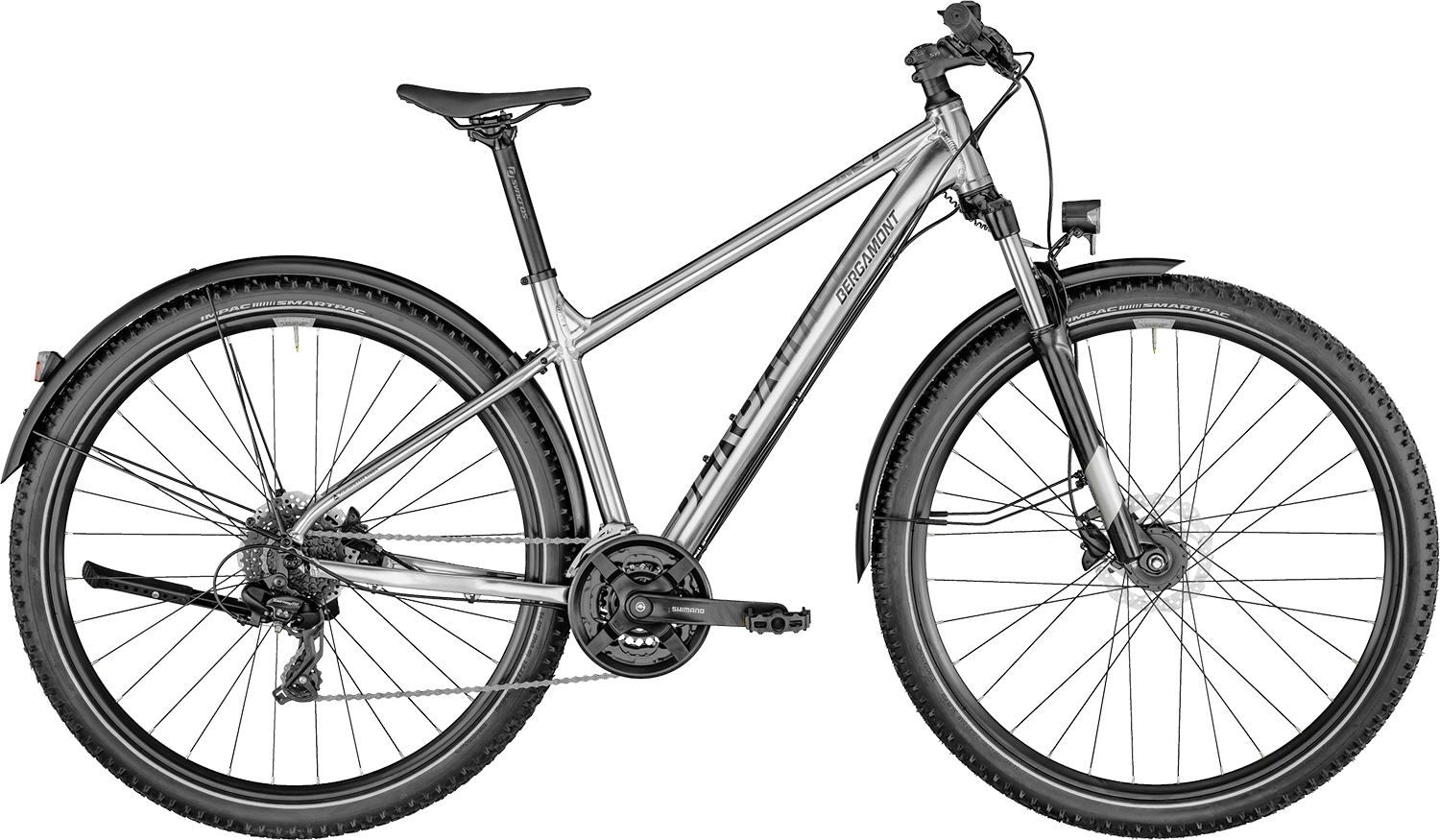 Bergamont Bergamont Revox 3 Eq 2021 - Sølv Cykler > Mountainbikes
