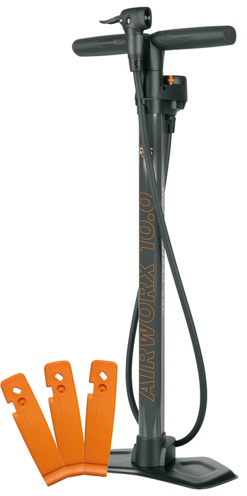 Sks Airworx 10.0 Fodpumpe - Grå (Inkl. 3 Dækjern) Black Friday