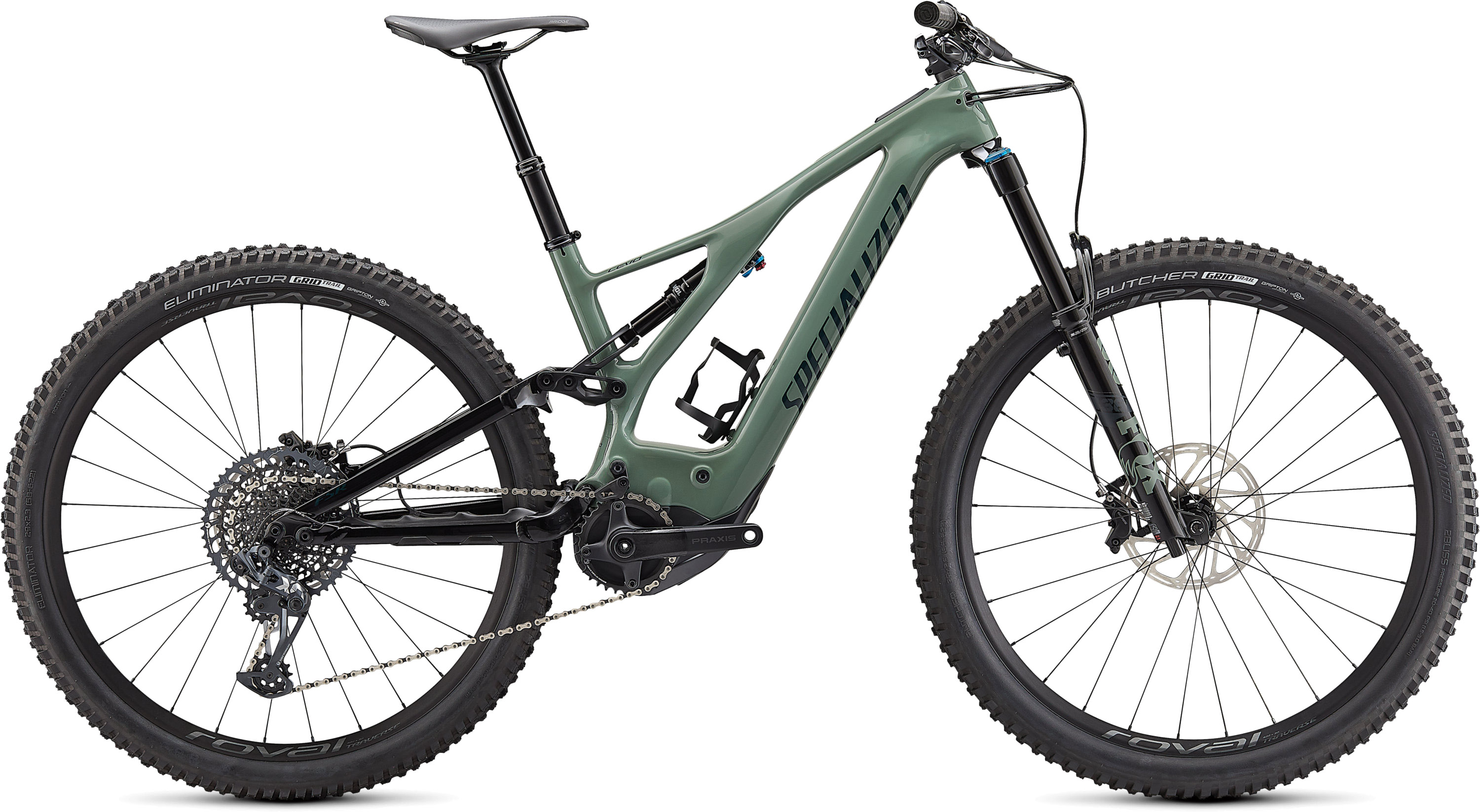 Specialized Specialized Turbo Levo Expert Carbon 2021 - Grøn Cykler > Mountainbikes