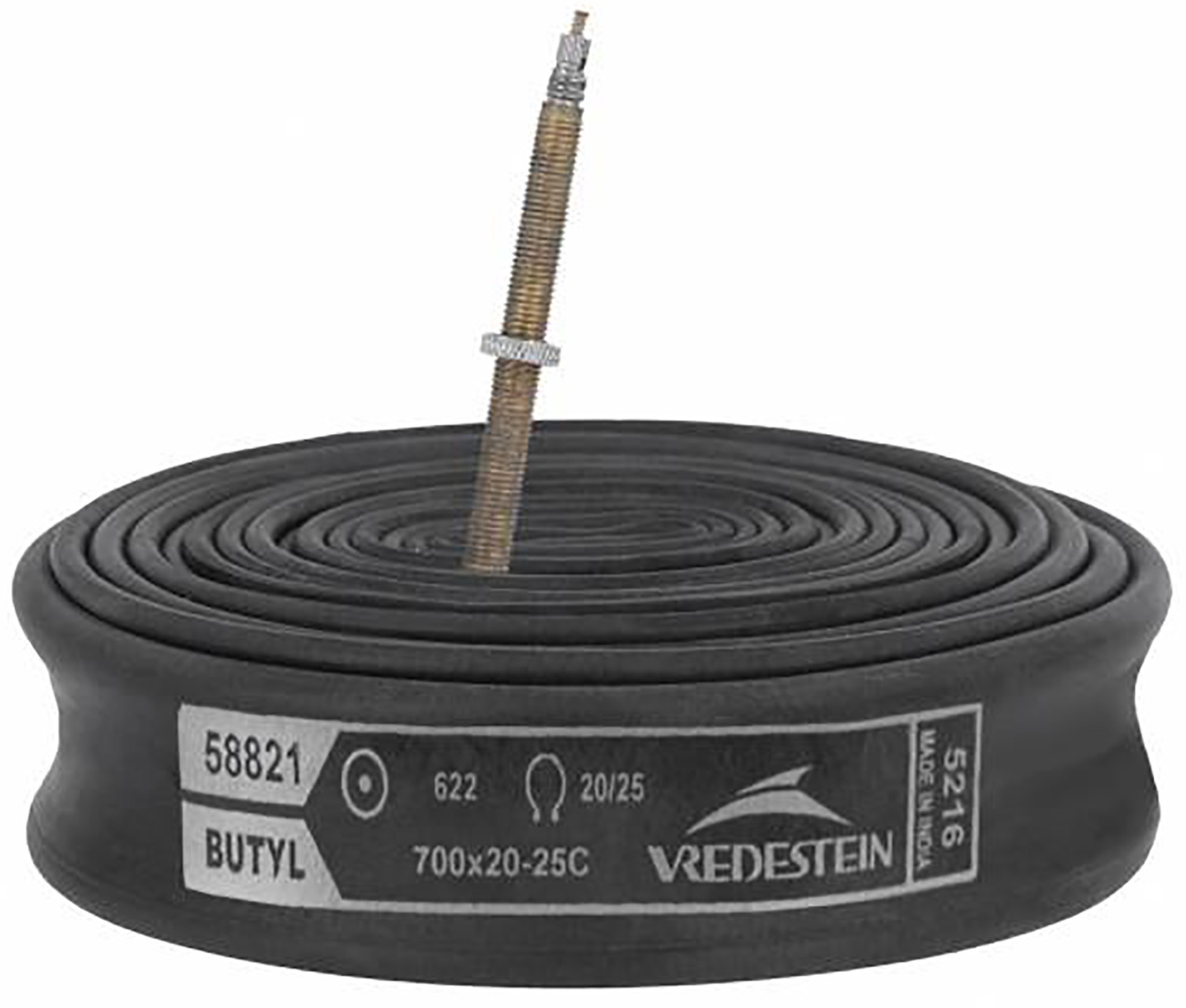 Vredestein Slange Butyl - Slanger To Go - 700X20-25C / 60Mm