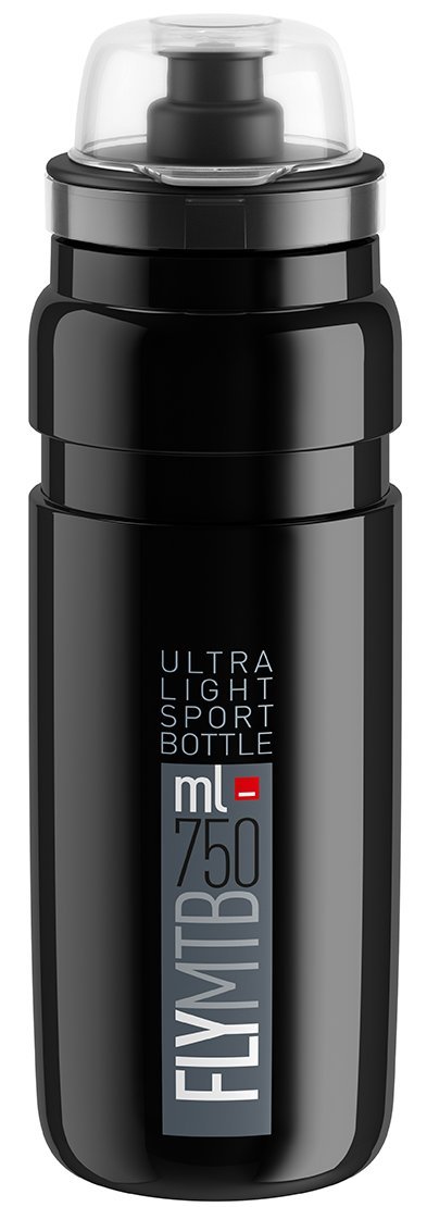 Elite Fly Mtb Ultra Light Drikkedunk Sort 750Ml Tilbehør > Drikkedunke
