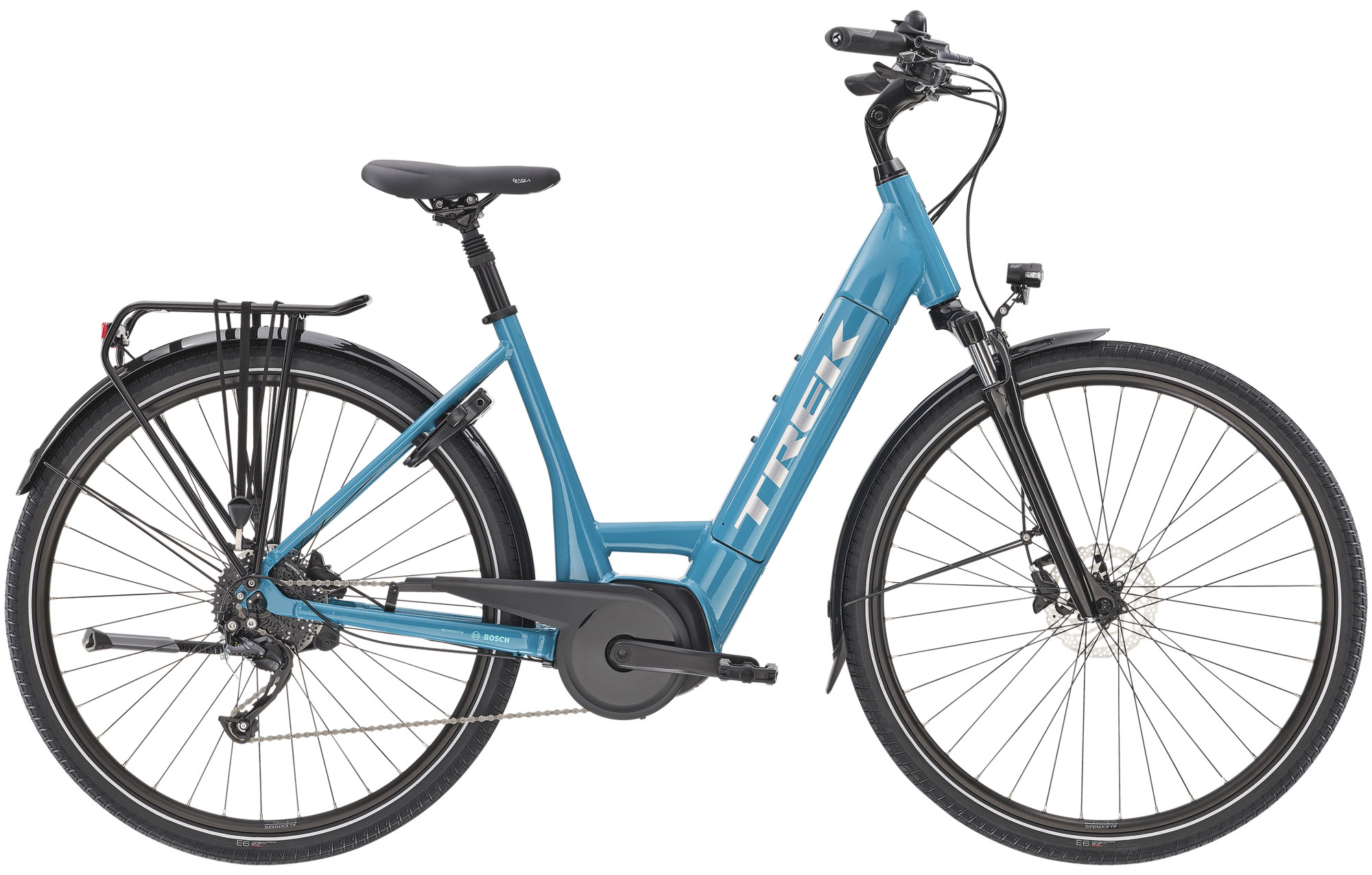 Trek Verve+ 3 Dame 2021 - Blå Cykler > Elcykler