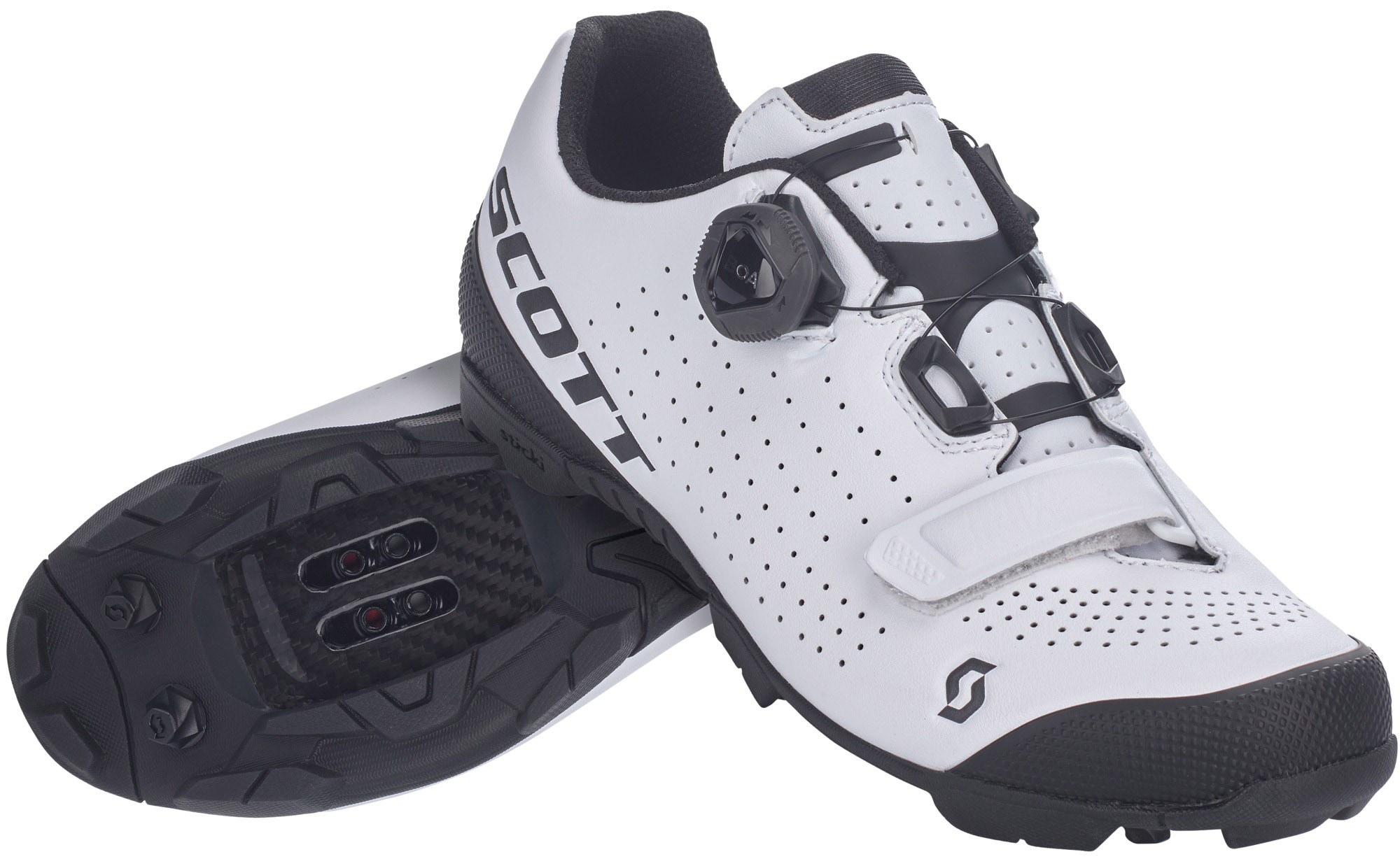 Scott Mtb Vertec Boa Lady Cykelsko - Hvid