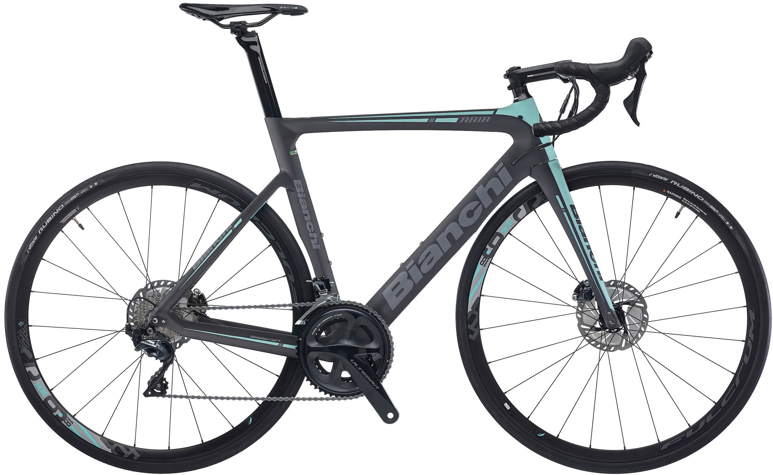 Bianchi Bianchi Aria Aero Ultegra Disc 22G 2020 - Sort Cykler > Racercykler