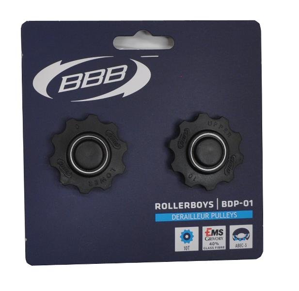 Bbb Bbb Pulley 10T Rollerboys Lukkede Lejer 8/9/10G - Bdp-01 Reservedele > Kassette / Krans / Tandhjul