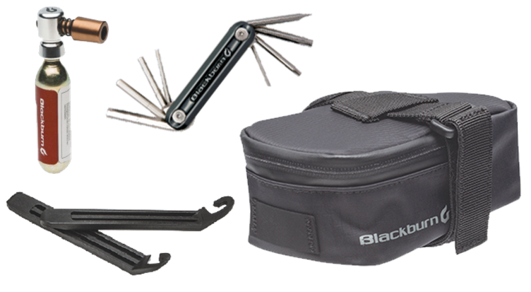 Blackburn Blackburn Sadeltaske Kit Local Co2 Tilbehør > Sadeltasker