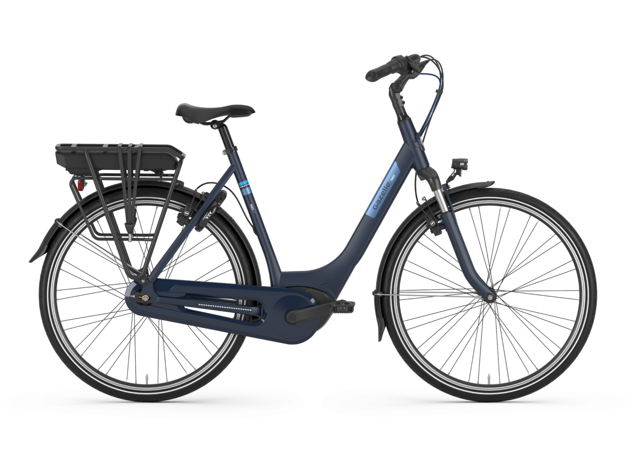 Gazelle Paris C7 Hmb Dame 2021 - Blå Cykler > Elcykler
