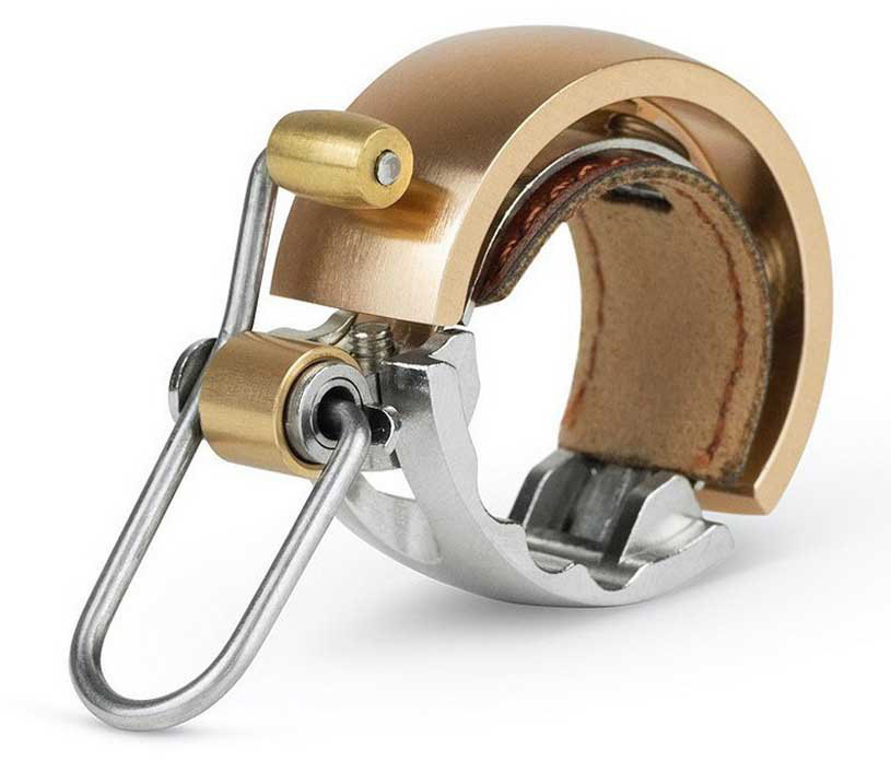 Knog Ringeklokke Knog Oi Luxe Small - Rose Gold Tilbehør > Ringeklokker