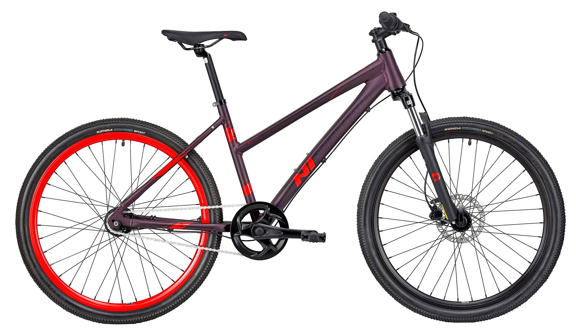 Nishiki Reno 26" Pige 7G 2021 - Lilla Cykler > Børnecykler