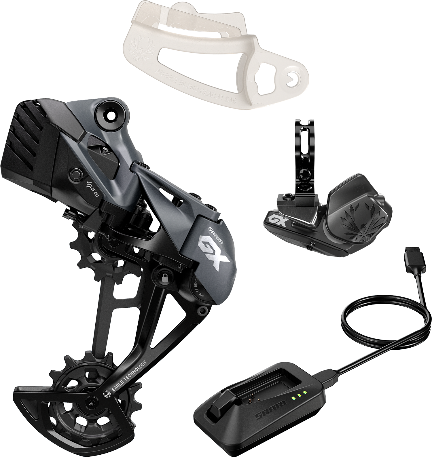 Sram Sram Gx Eagle Axs Upgrade Kit 1X12 Reservedele > Geargrupper