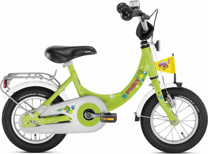 PUKY ZL 12" Alu Børnecykel, Grøn