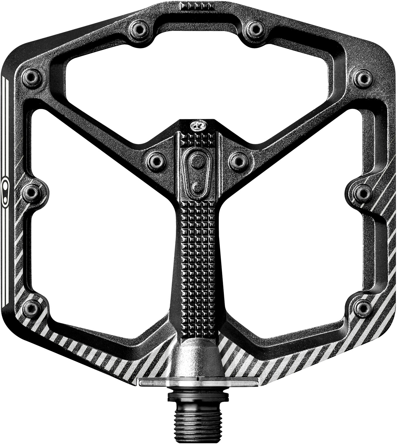 Crankbrothers Pedal Stamp 7 - Large - Sort Tilbehør > Pedaler & Klamper