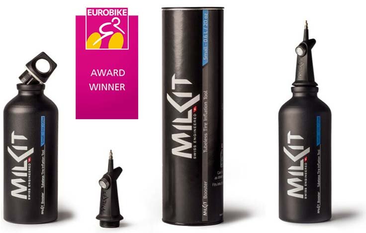 Milkit Booster Tubeless/Mobil Pumpe 0.75L Black Friday