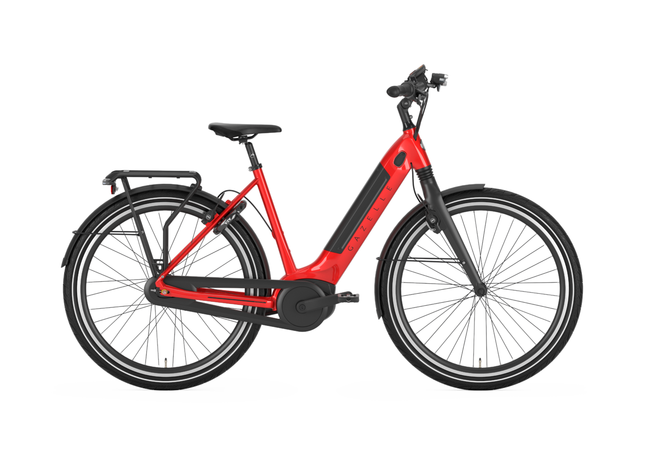 Gazelle Ultimate C8+ Hmb Dame 2021 - Rød Cykler > Elcykler