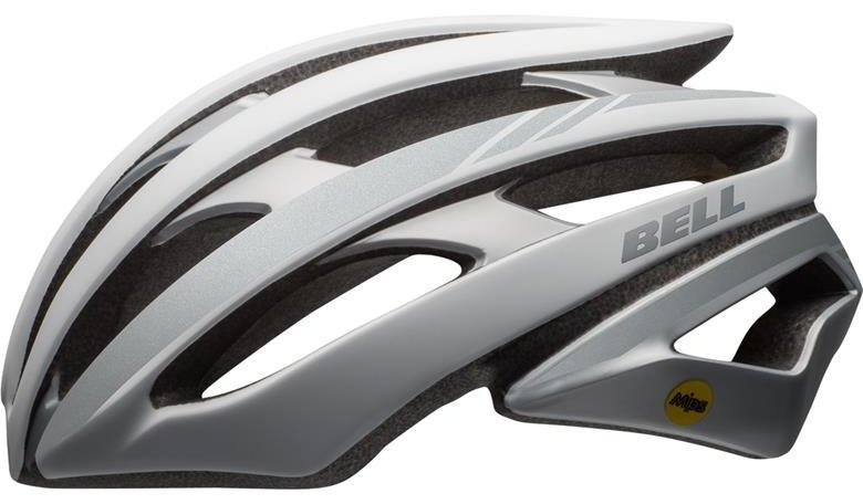 Bell Bell Stratus Mips, Hvid/Sølv Beklædning > Cykelhjelme
