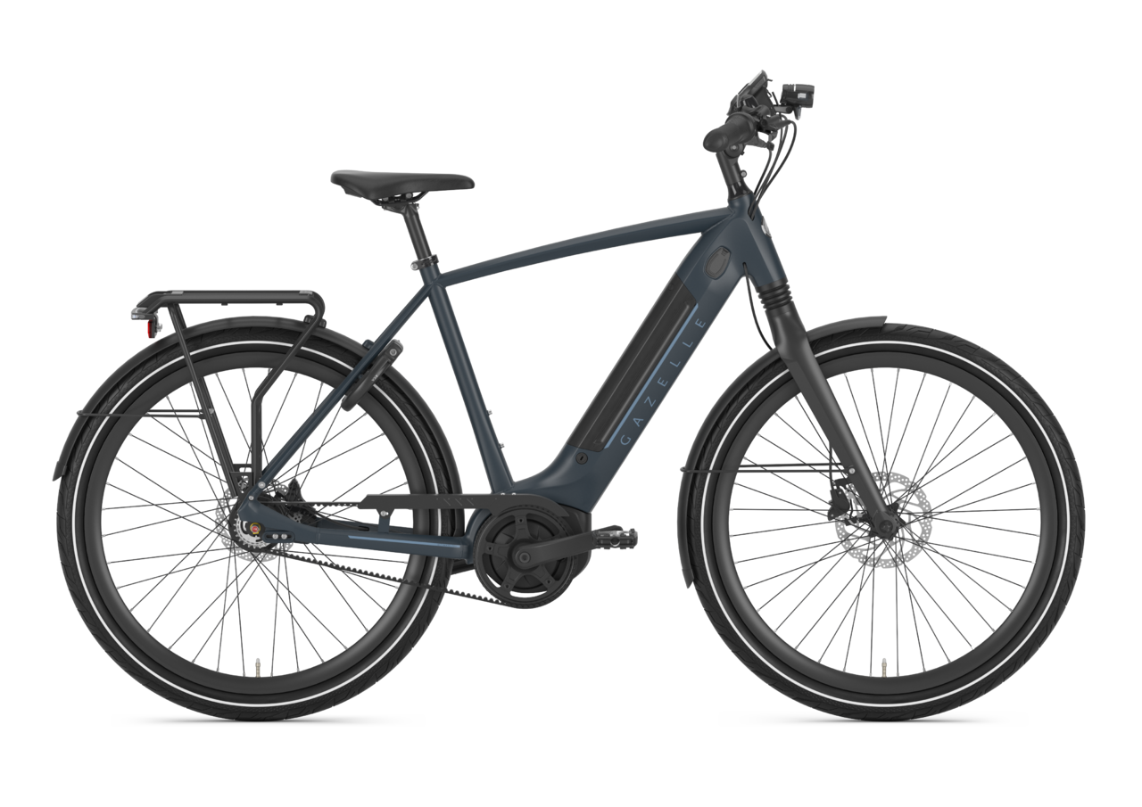 Gazelle Ultimate C8+ Hmb Belt Herre 2021 - Blå Cykler > Elcykler