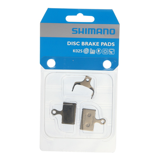 Shimano Skivebremseklodser K02S, Flat Mo
