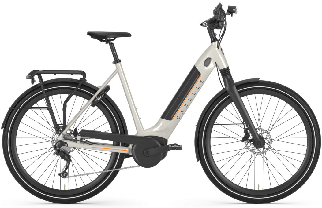 Gazelle Ultimate T10 Hmb Dame 2020 - Hvid Cykler > Elcykler