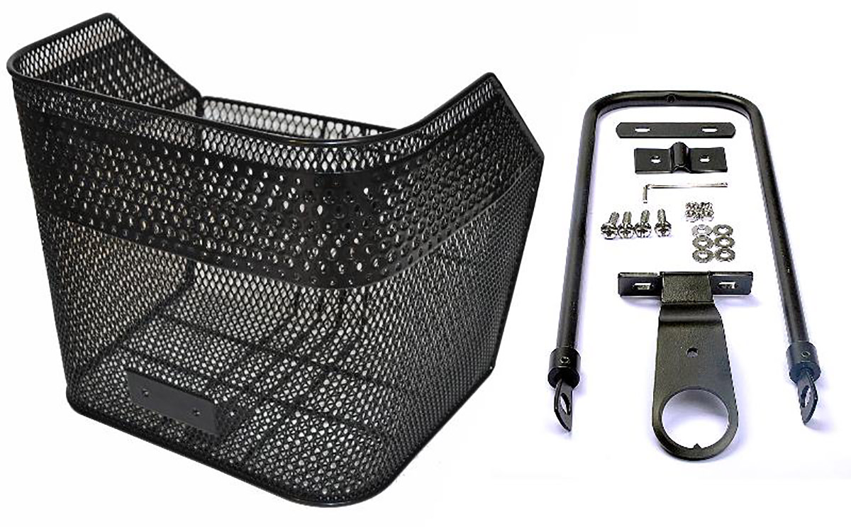 Bikepartner København Stor Kurv Front Inkl. Monteringsbeslag L33Xb29Xh28Cm Black Friday