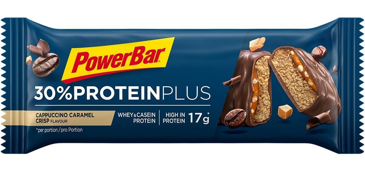 Powerbar Powerbar Protein Plus 30% - Cappuccino Caramel Crisp - 55G Tilbehør > Energiprodukter