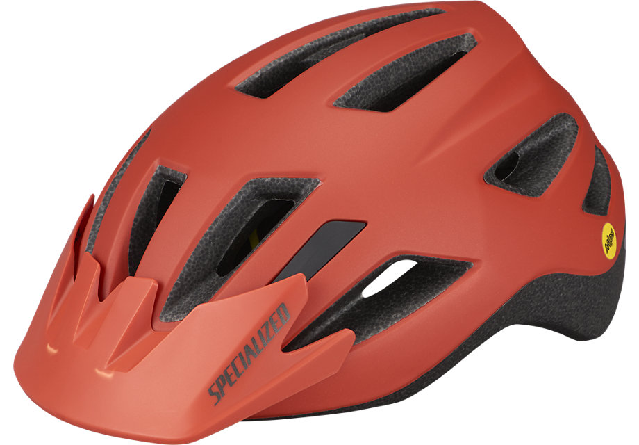 Specialized Shuffle Youth M. Led Lys Mips Cykelhjelm - Rød Beklædning > Cykelhjelme