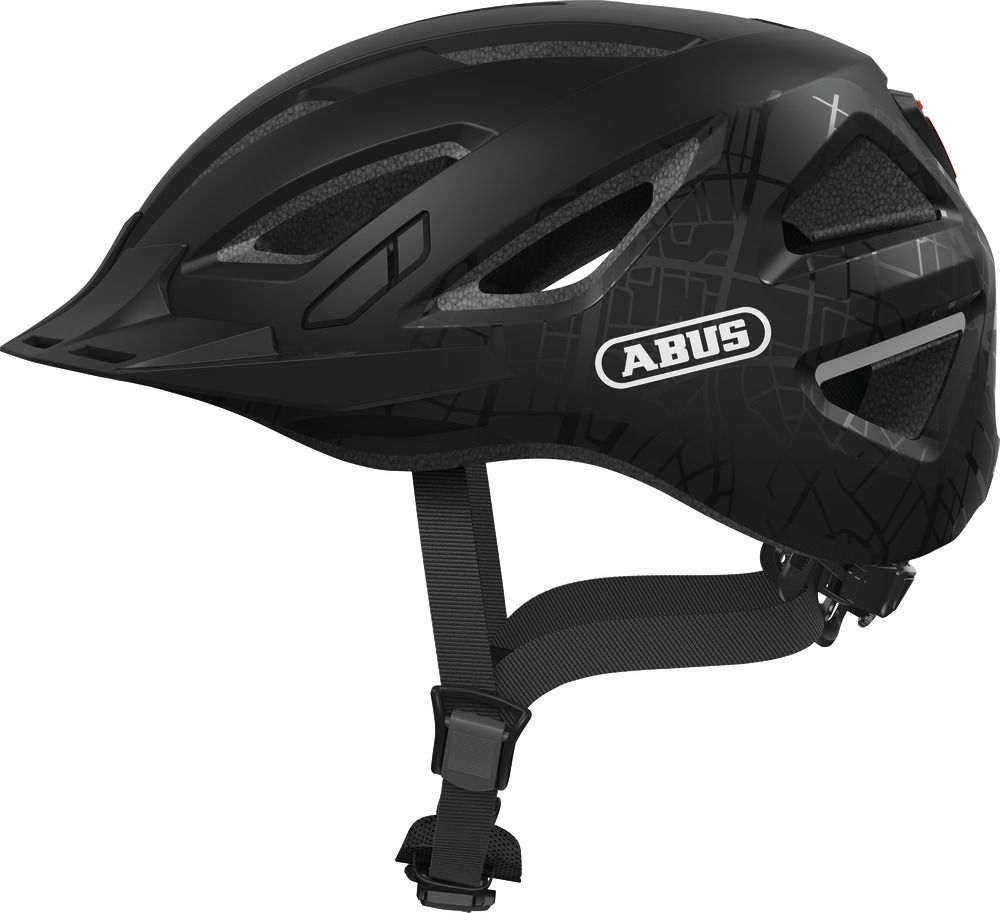 Abus Urban-I 3.0 Hjelm M. Led Lys - Street Art Beklædning > Cykelhjelme