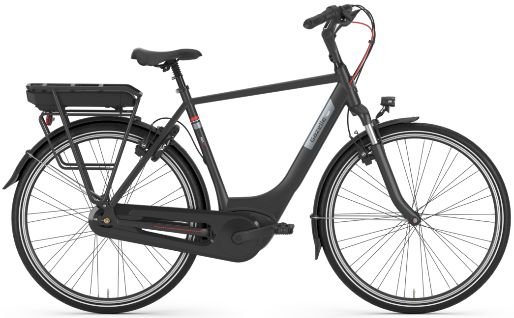Gazelle Paris C7+ Hmb Herre 7G 2020 - Sort
