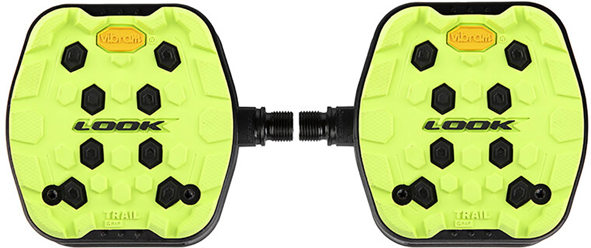Look Pedal Trail Grip - Lime