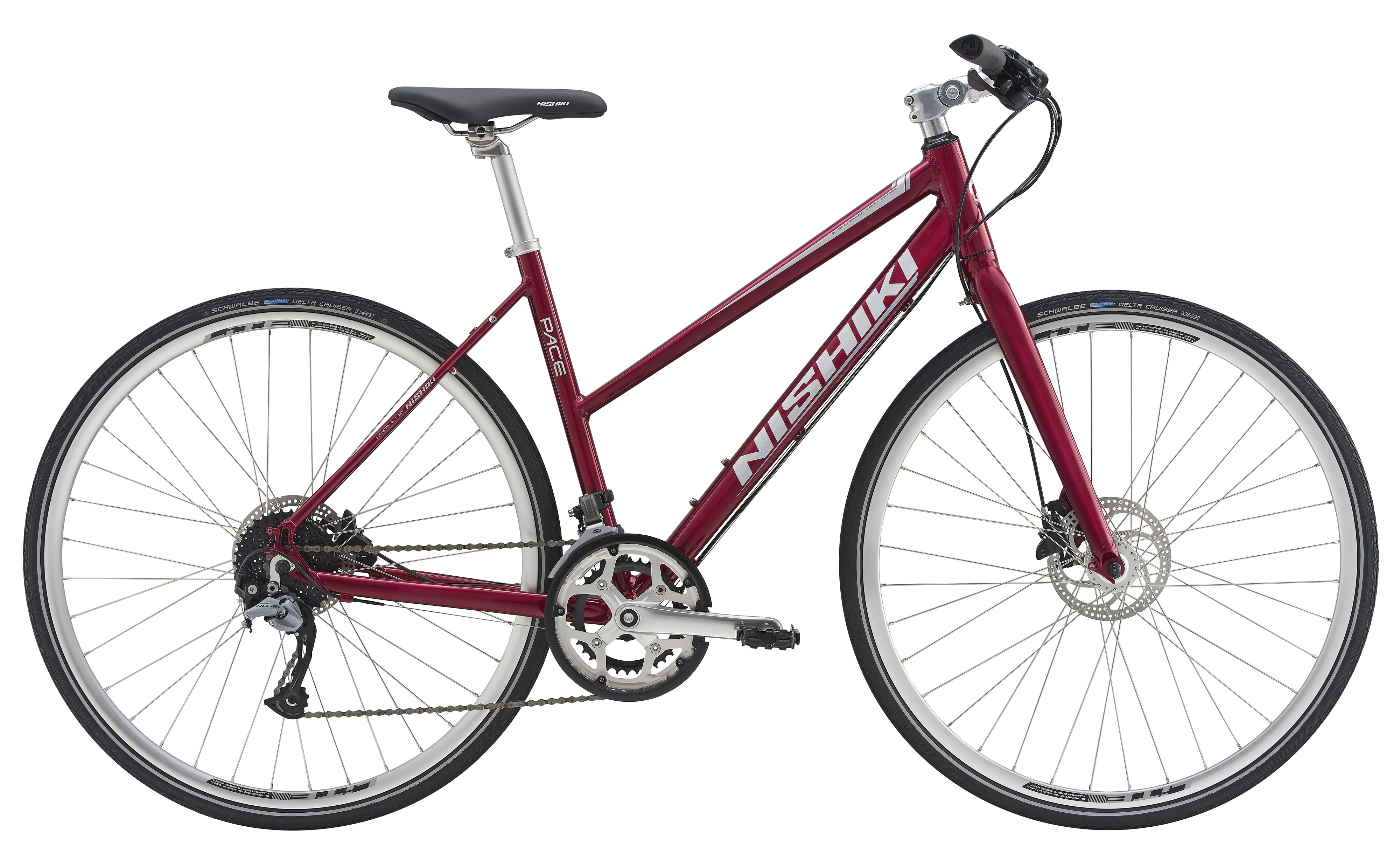 Nishiki Pace Disc 18G Dame 2019 - Rød