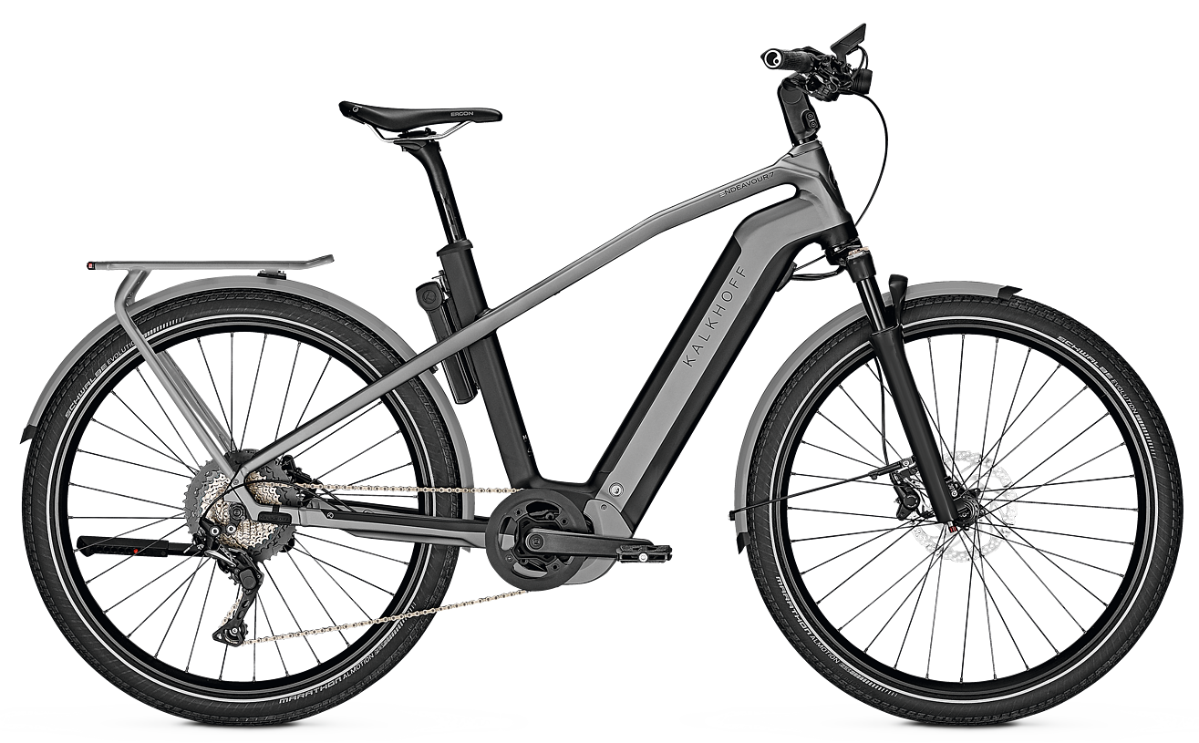 Kalkhoff Endeavour 7.B Advance Herre 2021 - Grå Cykler > Elcykler
