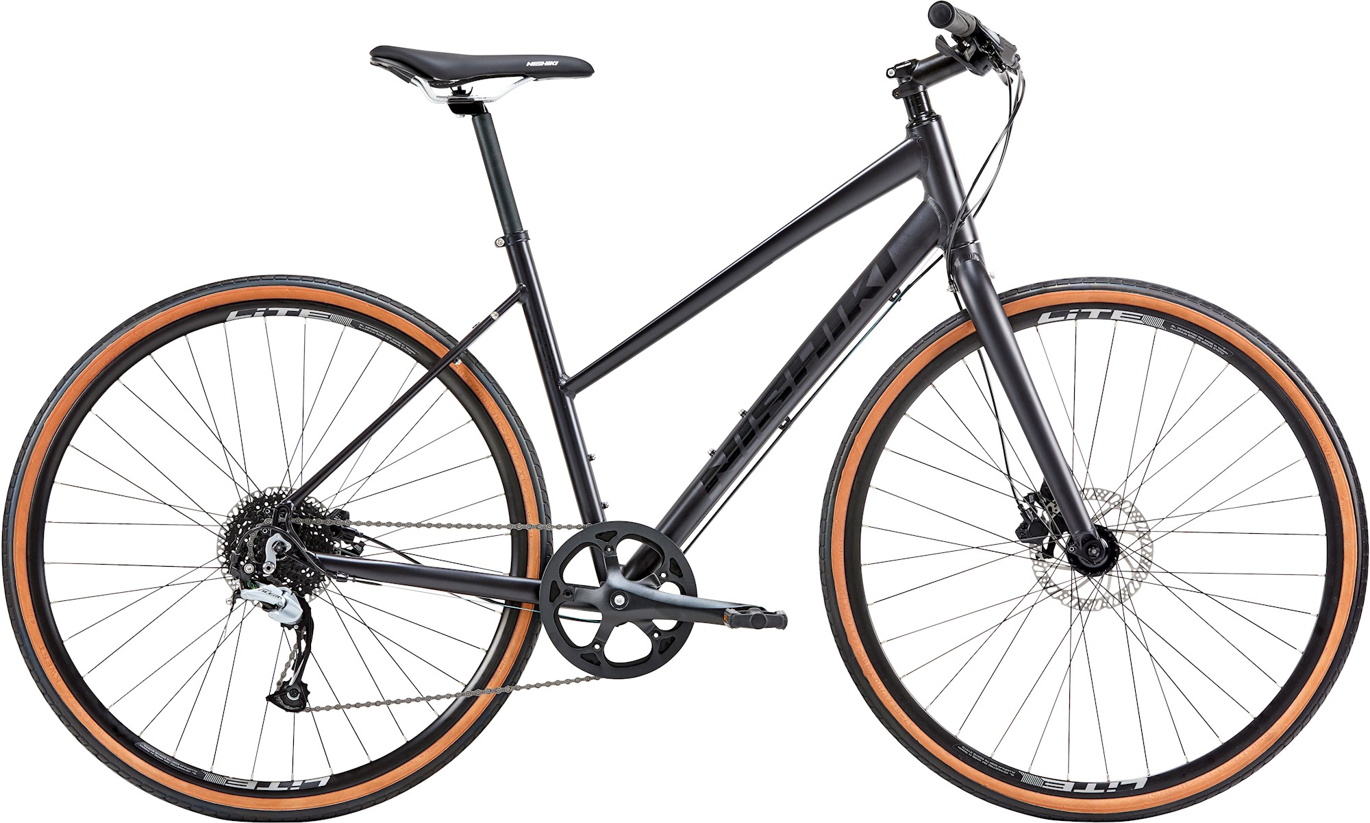 Nishiki Comp Nine Dame 9G 2021 - Sort Cykler > Damecykler