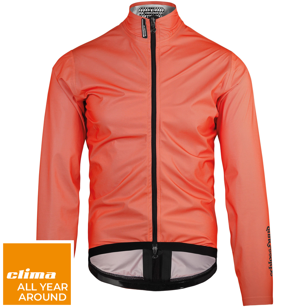 Assos Regnjakke Equipe Rs Rain Jacket - Orange Beklædning > Cykeljakker