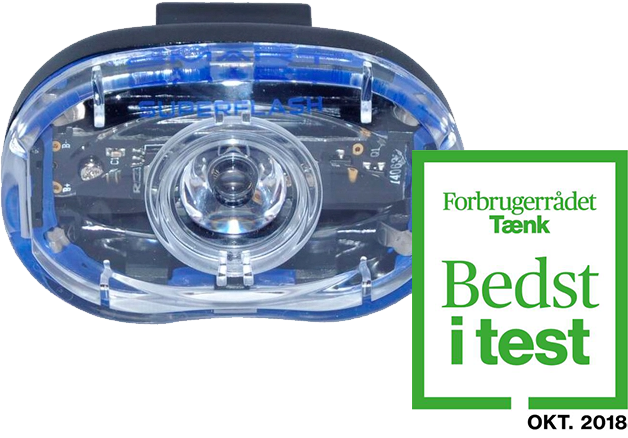 Smart Superflash 0.5 Watt Forlygte (Testvinder)