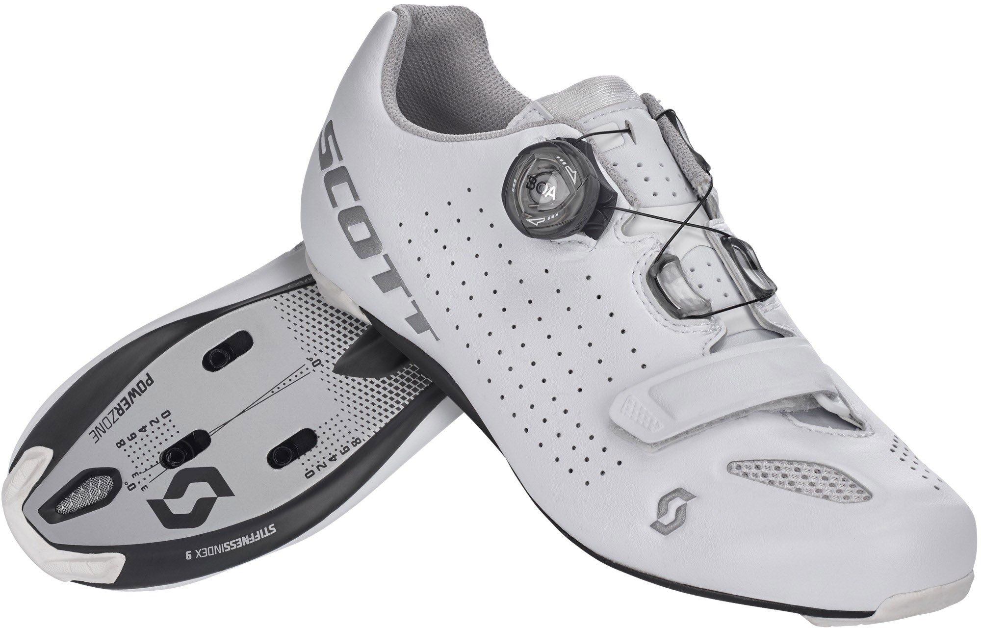 Scott Road Vertec Boa Lady Cykelsko - Grå/Sølv Andet