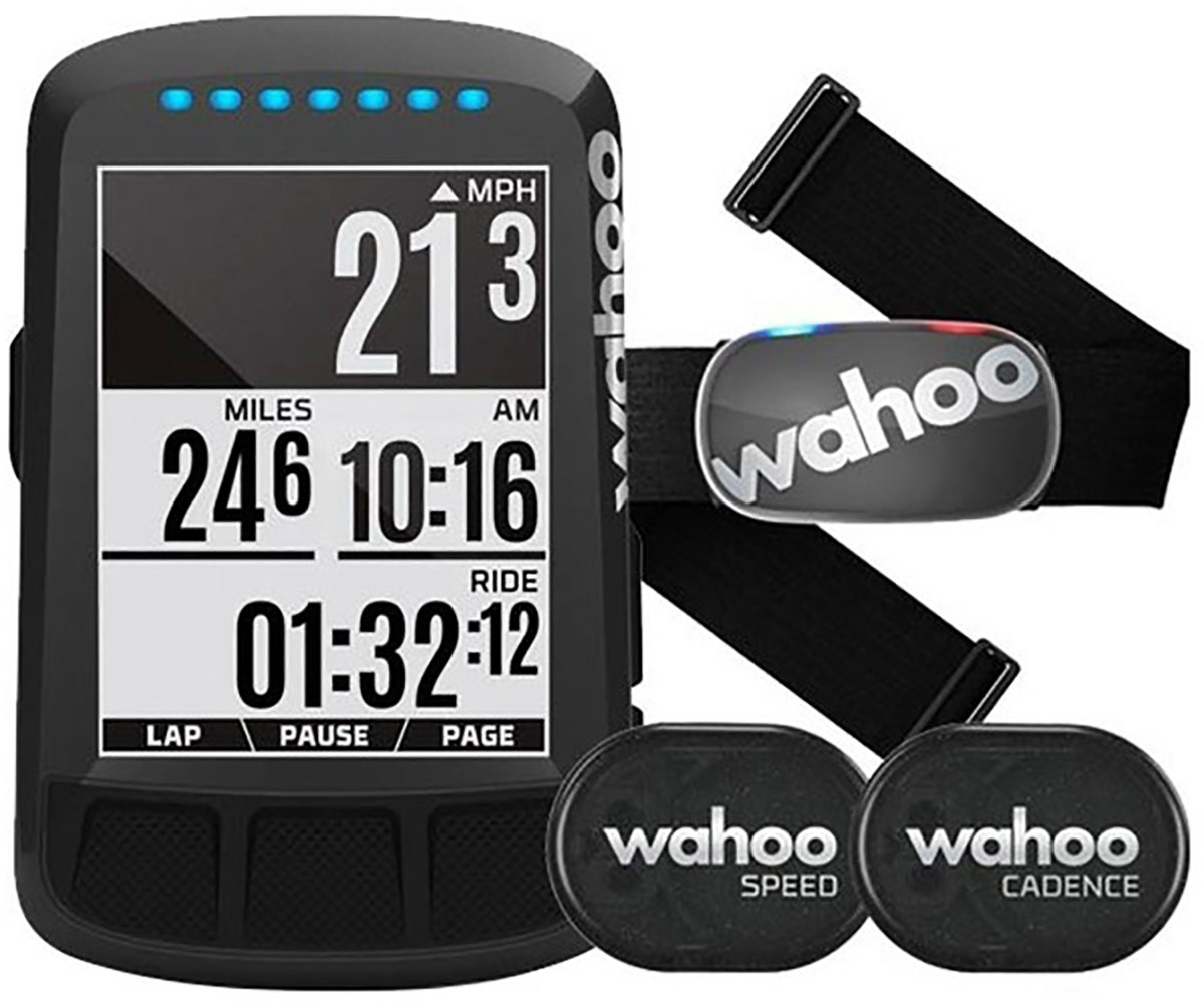 Wahoo Wahoo Elemnt Bolt Cykelcomputer "Stealth" + Tickr Gen 2 + Speed/Cadence Black Friday